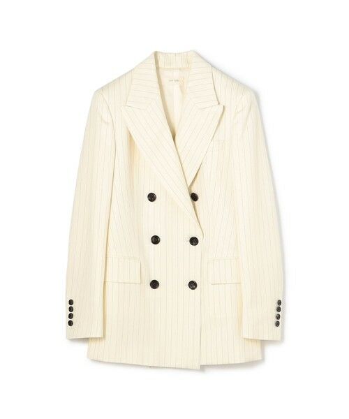 TOMORROWLAND / トゥモローランド テーラードジャケット | ウールドスキン ダブルブレスレッドジャケット（12 ホワイト系）