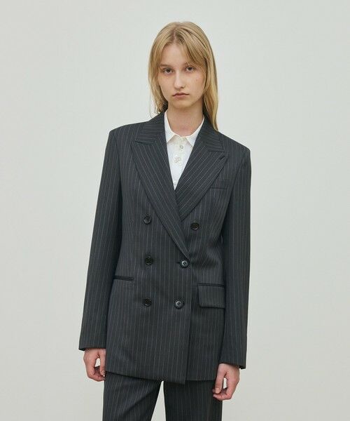 TOMORROWLAND / トゥモローランド テーラードジャケット | ウールドスキン ダブルブレスレッドジャケット | 詳細2