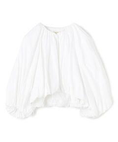 TOMORROWLAND / トゥモローランド ブルゾン | コットンストレッチポプリン クロップドバブルブルゾン