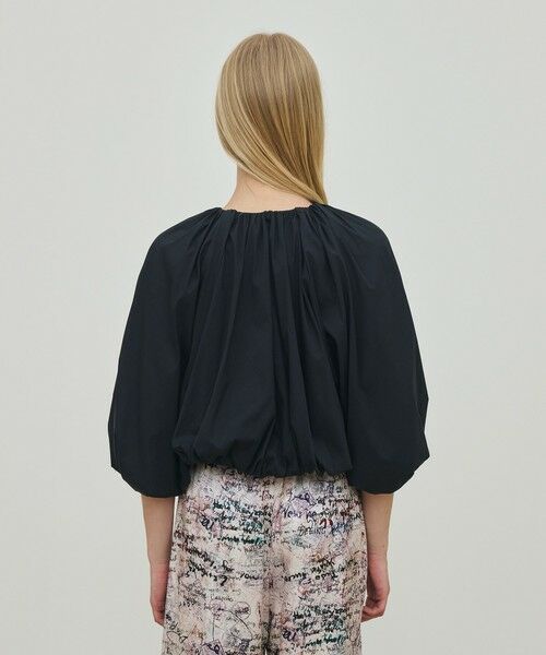 TOMORROWLAND / トゥモローランド ブルゾン | コットンストレッチポプリン クロップドバブルブルゾン | 詳細4