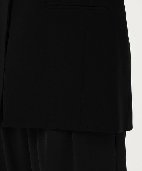 TOMORROWLAND / トゥモローランド ノーカラージャケット | ライトダブルクロス ノーカラージレ | 詳細10