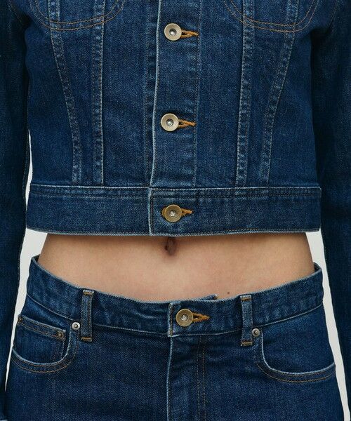 TOMORROWLAND / トゥモローランド Gジャン・デニムジャケット | コンパクトストレッチデニム ジャケット | 詳細8