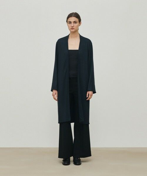 TOMORROWLAND / トゥモローランド その他アウター | ニットコンビネーション ロングコート | 詳細1