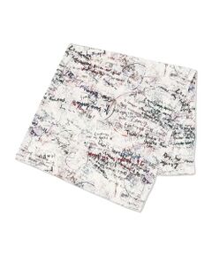 TOMORROWLAND / トゥモローランド バンダナ・スカーフ | メッセージウォールプリント  スカーフ