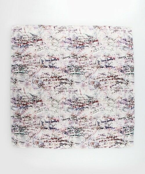 TOMORROWLAND / トゥモローランド バンダナ・スカーフ | メッセージウォールプリント  スカーフ | 詳細2