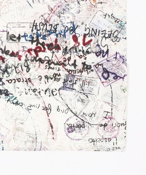 TOMORROWLAND / トゥモローランド バンダナ・スカーフ | メッセージウォールプリント  スカーフ | 詳細3