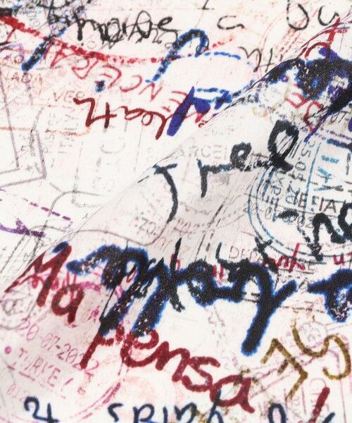 TOMORROWLAND / トゥモローランド バンダナ・スカーフ | メッセージウォールプリント  スカーフ | 詳細4