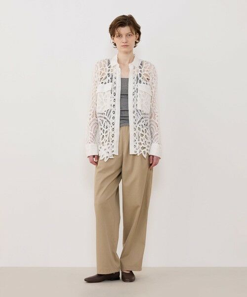 TOMORROWLAND / トゥモローランド シャツ・ブラウス（半袖以外） | バテンレース ドルマンスリーブシャツ | 詳細1