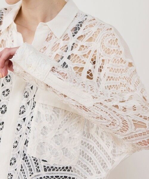 TOMORROWLAND / トゥモローランド シャツ・ブラウス（半袖以外） | バテンレース ドルマンスリーブシャツ | 詳細6