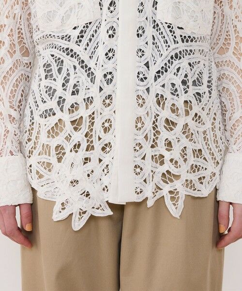 TOMORROWLAND / トゥモローランド シャツ・ブラウス（半袖以外） | バテンレース ドルマンスリーブシャツ | 詳細7