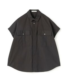 TOMORROWLAND / トゥモローランド シャツ・ブラウス | コンパクトポプリン フレンチスリーブシャツ