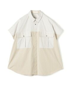 TOMORROWLAND / トゥモローランド シャツ・ブラウス | コンパクトポプリン フレンチスリーブシャツ