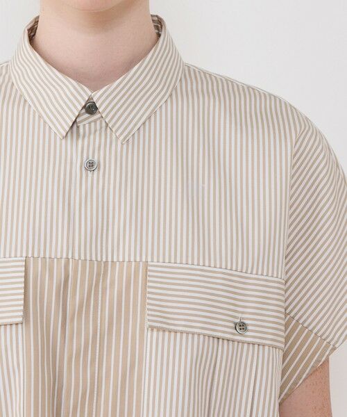 TOMORROWLAND / トゥモローランド シャツ・ブラウス | コンパクトポプリン フレンチスリーブシャツ | 詳細5