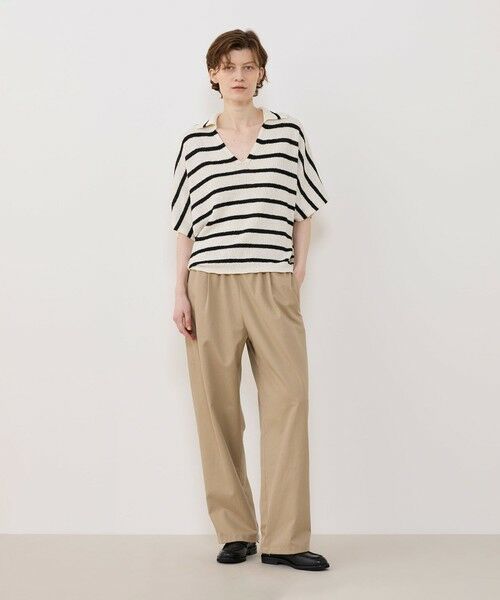 TOMORROWLAND / トゥモローランド ニット・セーター | ペーパーウール ポロカラープルオーバー | 詳細1