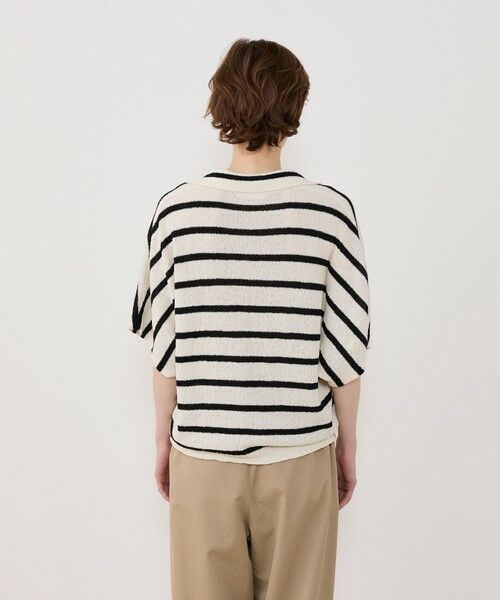 TOMORROWLAND / トゥモローランド ニット・セーター | ペーパーウール ポロカラープルオーバー | 詳細4