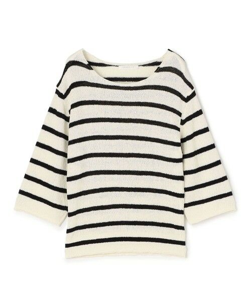 TOMORROWLAND/トゥモローランド ペーパーウール ラウンドネックプルオーバー 16 ホワイト系 F