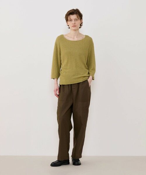 TOMORROWLAND / トゥモローランド ニット・セーター | ペーパーウール ラウンドネックプルオーバー | 詳細1