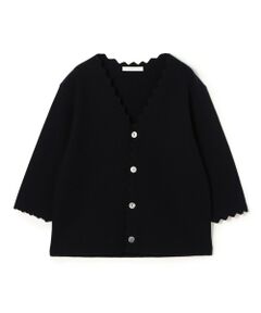 TOMORROWLAND / トゥモローランド カーディガン・ボレロ | ウーステッドミラノリブ Vネックカーディガン