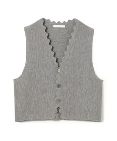 TOMORROWLAND / トゥモローランド ベスト | ウーステッドミラノリブ ベスト