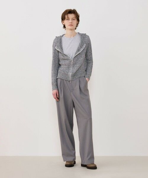 TOMORROWLAND / トゥモローランド カーディガン・ボレロ | コットンリネンムリネ フーデッドカーディガン | 詳細1