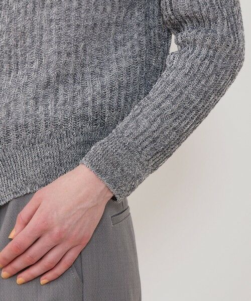 TOMORROWLAND / トゥモローランド カーディガン・ボレロ | コットンリネンムリネ フーデッドカーディガン | 詳細6
