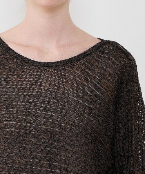 TOMORROWLAND / トゥモローランド ニット・セーター | コットンリネンムリネ ハーフスリーブプルオーバー | 詳細5