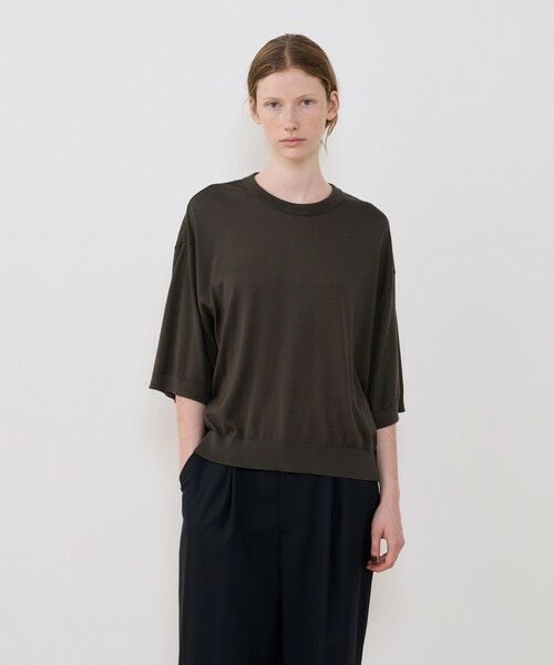 TOMORROWLAND / トゥモローランド ニット・セーター | シルク ハーフスリーブプルオーバー | 詳細2