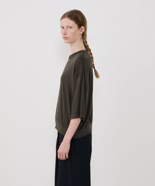 TOMORROWLAND / トゥモローランド ニット・セーター | シルク ハーフスリーブプルオーバー | 詳細3