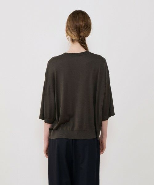 TOMORROWLAND / トゥモローランド ニット・セーター | シルク ハーフスリーブプルオーバー | 詳細4