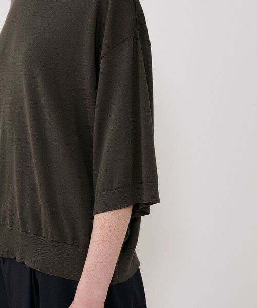 TOMORROWLAND / トゥモローランド ニット・セーター | シルク ハーフスリーブプルオーバー | 詳細6