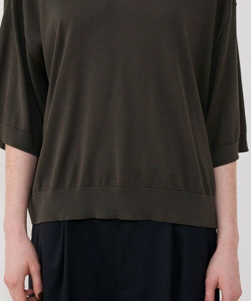 TOMORROWLAND / トゥモローランド ニット・セーター | シルク ハーフスリーブプルオーバー | 詳細7