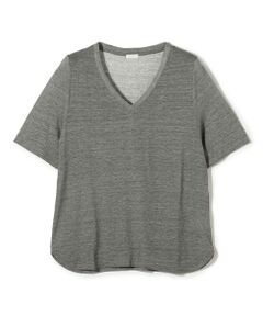 TOMORROWLAND / トゥモローランド Tシャツ | リネンジャージー Vネックプルオーバー