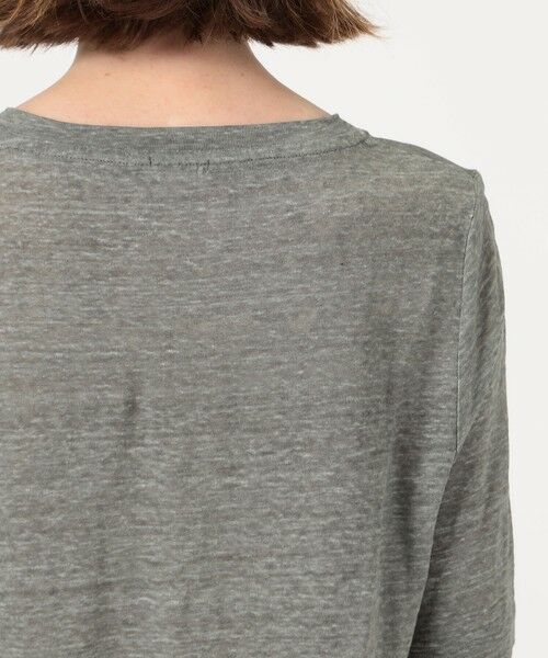 TOMORROWLAND / トゥモローランド Tシャツ | リネンジャージー Vネックプルオーバー | 詳細6