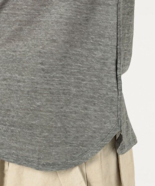 TOMORROWLAND / トゥモローランド Tシャツ | リネンジャージー Vネックプルオーバー | 詳細8