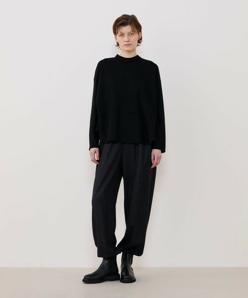 TOMORROWLAND / トゥモローランド シャツ・ブラウス | ウールミルドスムース バックオープンシャツ | 詳細1