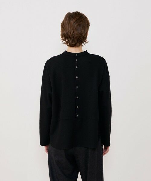 TOMORROWLAND / トゥモローランド シャツ・ブラウス | ウールミルドスムース バックオープンシャツ | 詳細4