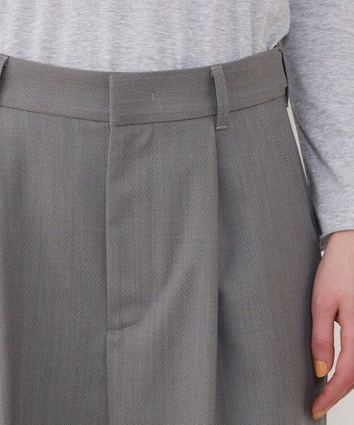 TOMORROWLAND / トゥモローランド スラックス・ドレスパンツ | クレープウールストレッチ ストレートパンツ | 詳細6