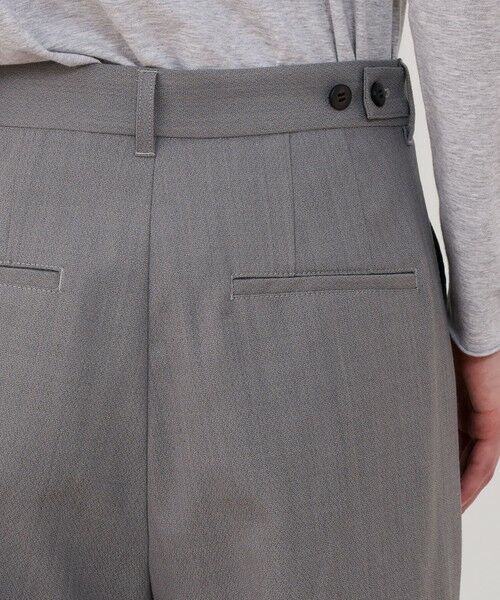 TOMORROWLAND / トゥモローランド スラックス・ドレスパンツ | クレープウールストレッチ ストレートパンツ | 詳細7