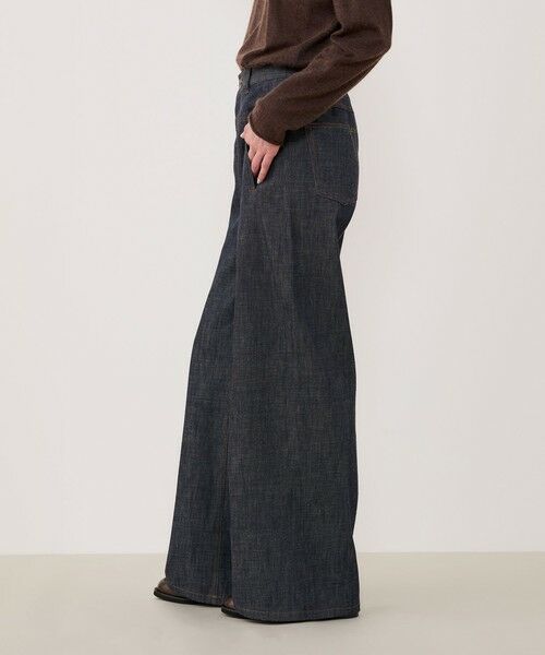 TOMORROWLAND / トゥモローランド デニムパンツ | ステイブルーデニム セミワイドパンツ | 詳細3