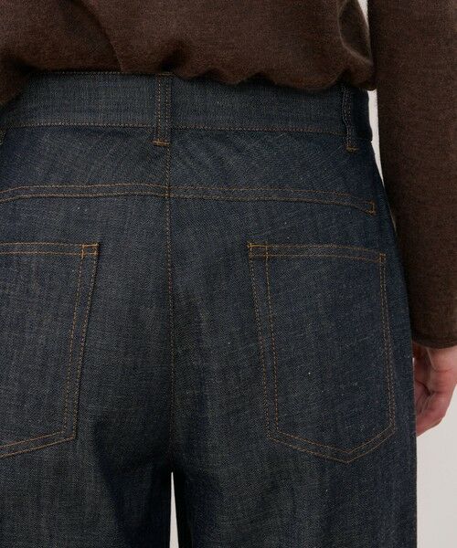 TOMORROWLAND / トゥモローランド デニムパンツ | ステイブルーデニム セミワイドパンツ | 詳細6