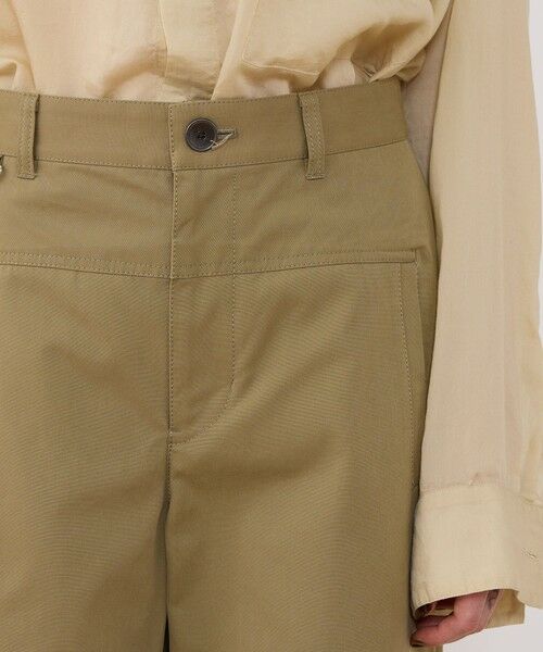 TOMORROWLAND / トゥモローランド その他パンツ | モイストコットン セミワイドパンツ | 詳細5