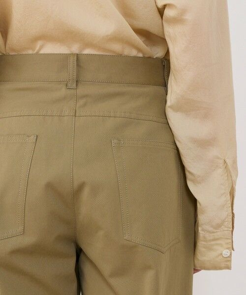 TOMORROWLAND / トゥモローランド その他パンツ | モイストコットン セミワイドパンツ | 詳細6