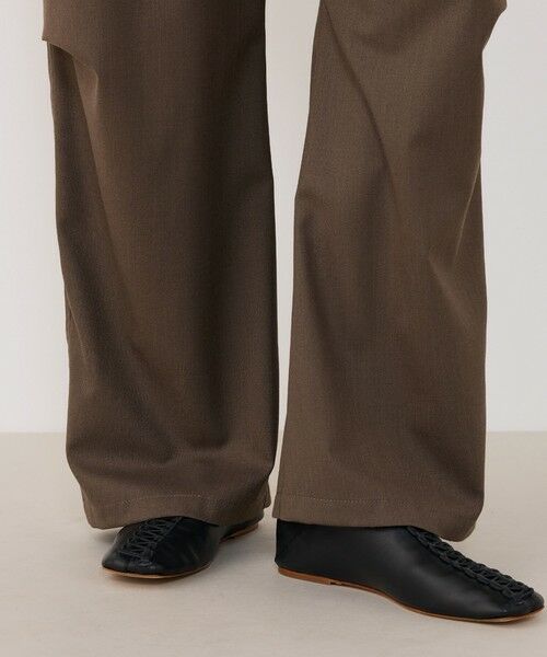 TOMORROWLAND / トゥモローランド サロペット・オールインワン | クレープウールストレッチ ジャンプスーツ | 詳細9