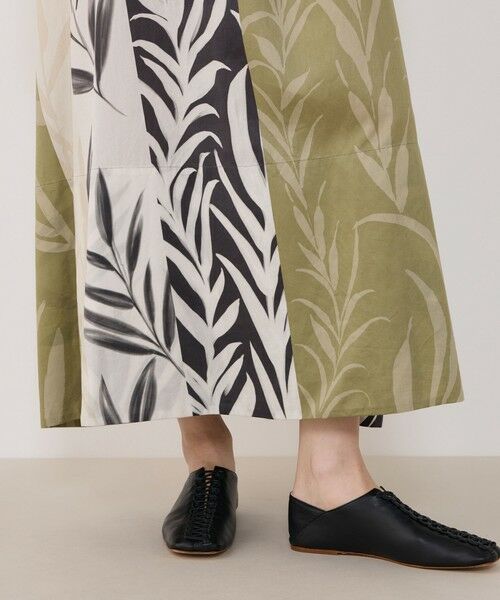 TOMORROWLAND / トゥモローランド ロング・マキシ丈ワンピース | コースタルフローラプリント ギャザーキャミソールワンピース | 詳細6