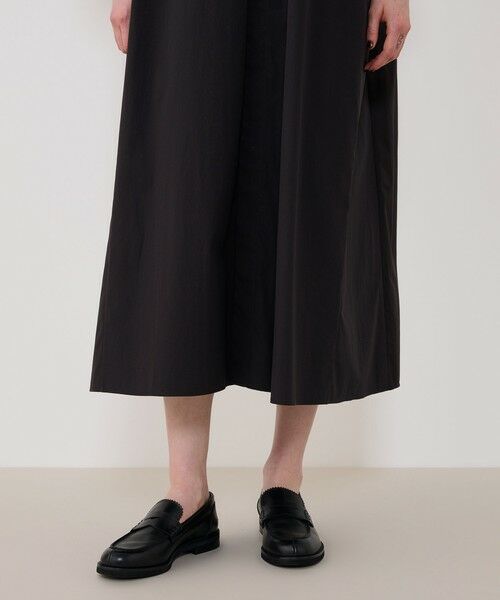 TOMORROWLAND / トゥモローランド ロング・マキシ丈ワンピース | コンパクトポプリン スタンドネックシャツワンピース | 詳細6