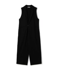 TOMORROWLAND / トゥモローランド サロペット・オールインワン | ウールミルドスムース ジャンプスーツ