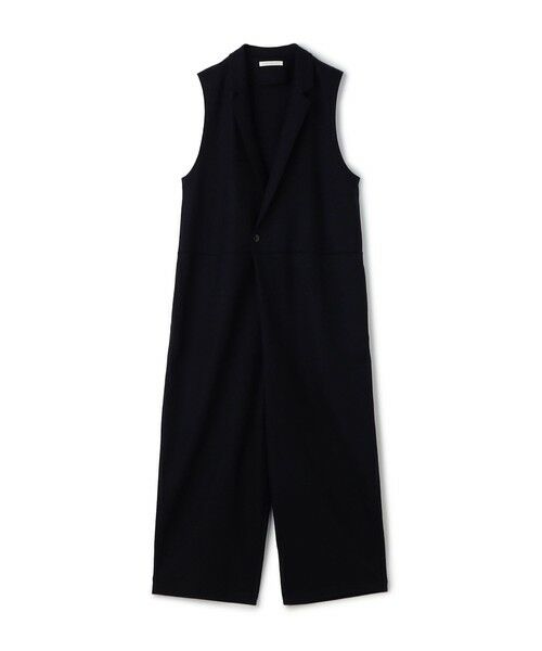 TOMORROWLAND/トゥモローランド ウールミルドスムース ジャンプスーツ 69 ネイビー 34(7号) TOMORROWLAND/トゥモローランド ウールミルドスムース ジャンプスーツ 69 ネイビー 34(7号)