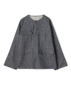 TOMORROWLAND / トゥモローランド Gジャン・デニムジャケット | ステイブルーデニム リラックスフィットジャケット