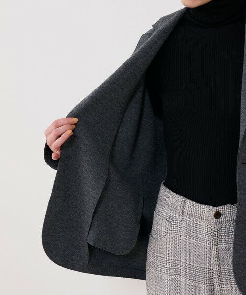 TOMORROWLAND / トゥモローランド テーラードジャケット | ウールミルドスムース チェスタージャケット | 詳細5