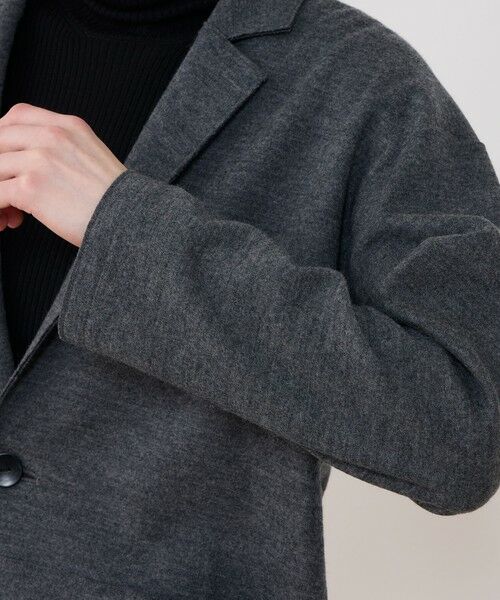 TOMORROWLAND / トゥモローランド テーラードジャケット | ウールミルドスムース チェスタージャケット | 詳細7